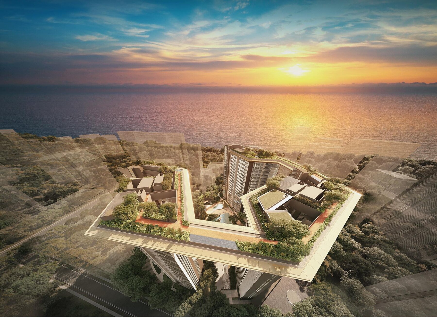 Amber Park and The Stratosphere (artist’s impression)