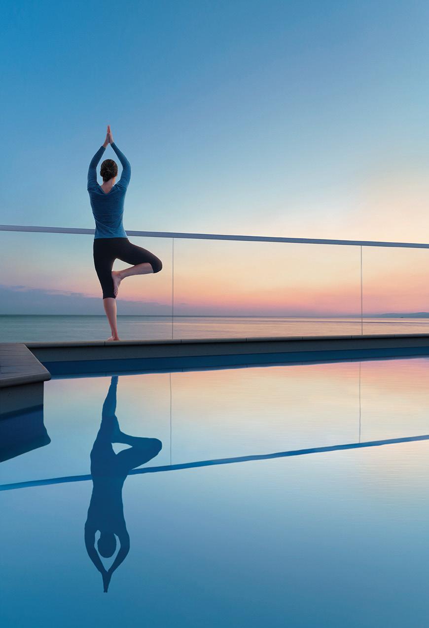 Infinity edge pool (artist’s impression)