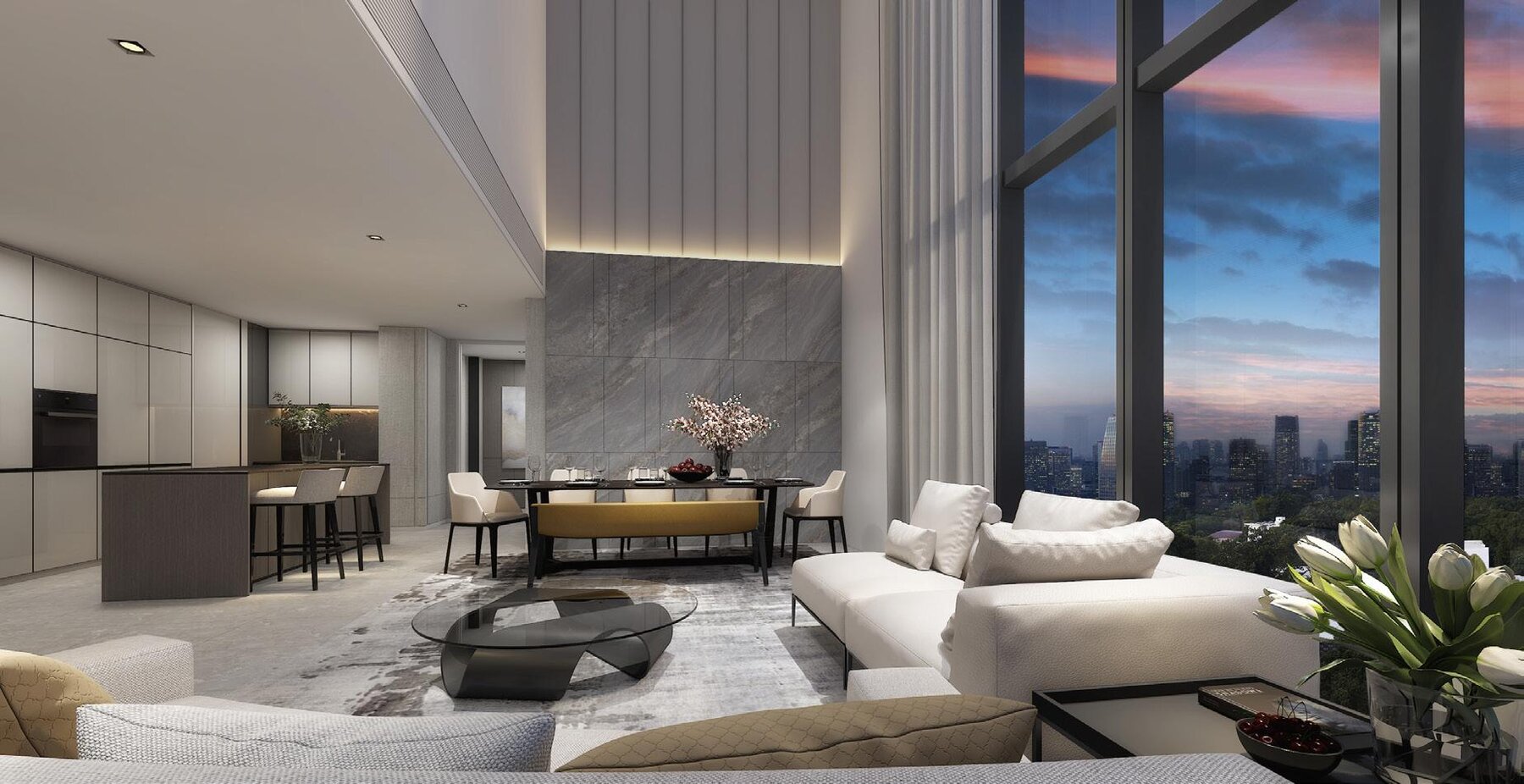 Living and dining (artist’s impression)