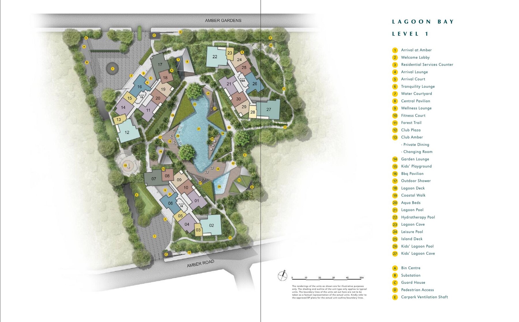 Site plan and schematic diagram